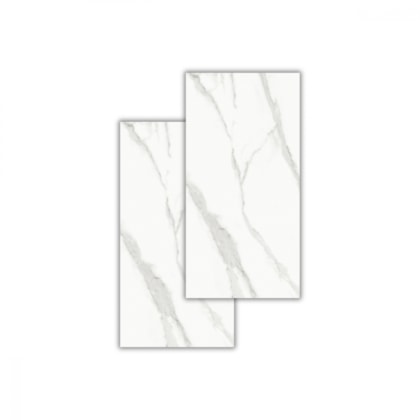 Azulejo Idealle Camerotta White Plus Hd  37x74 cm Retificado