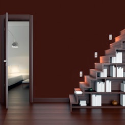 Balizador Led Embutir Cine Direct 3000K Branco Taschibra