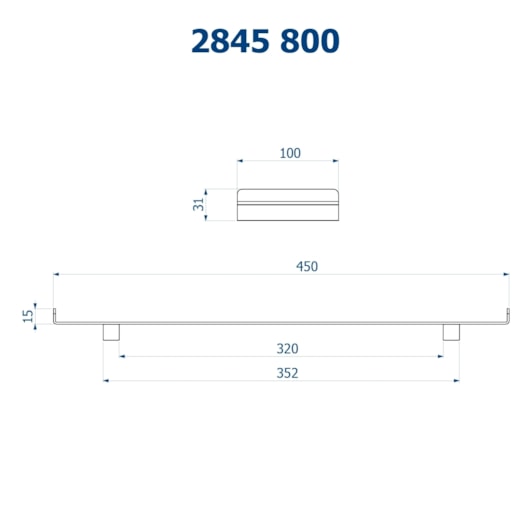 Bandeja 45cm  Barbara Dundes 2845 BK800 Preto Fosco Fani - Imagem principal - efd7c9fe-c80d-4116-b8db-940f4125f520