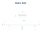 Bandeja 45cm  Barbara Dundes 2845 BK800 Preto Fosco Fani - 13a03bf3-1c54-4723-ac5d-508f504bf2af