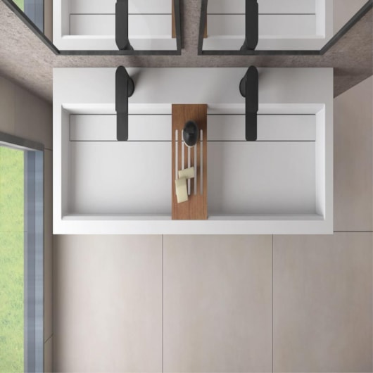 Bandeja Para Lavatório Em Madeira Tibet Sabbia 27,3x 15x1,5cm - Imagem principal - b7419dd4-af4c-49a9-8903-ded56662dbd5