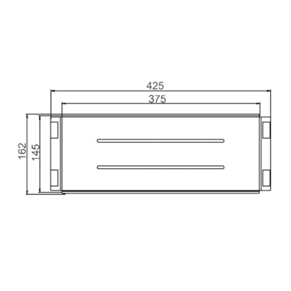 Bandeja Profunda Primaccore Black Matte Debacco