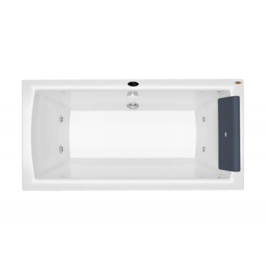 Banheira Acrílica Atol P2 60hz Jacuzzi 160x80  - Imagem principal - 30504c39-f9aa-48bf-8909-e0c0b3dbe859