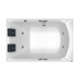 Banheira Acrílica Carina G2A P2 Jacuzzi 150x80cm - 22e1fba6-6349-41e2-8e7e-8c6e4bc61af2