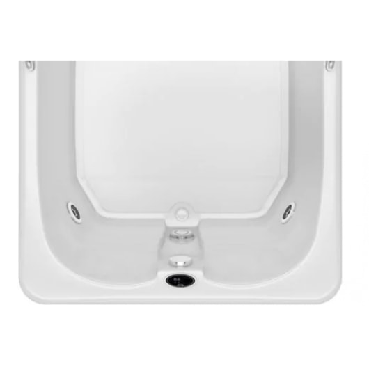 Banheira Acrílica Cetra Hidromassagem Dupla Com Aquecedor  Jacuzzi 140x120x45 - Imagem principal - 8fa78260-62a0-4f7a-a24e-24edd486d223
