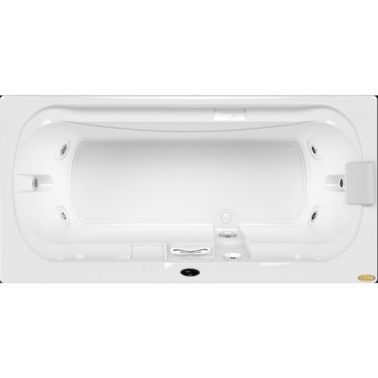 Banheira Acrílica Com Aquecedor E Kit Pés Habitaré Jacuzzi 160x75cm - Imagem principal - 68d74260-d253-4fef-b994-ecbf4707f77e