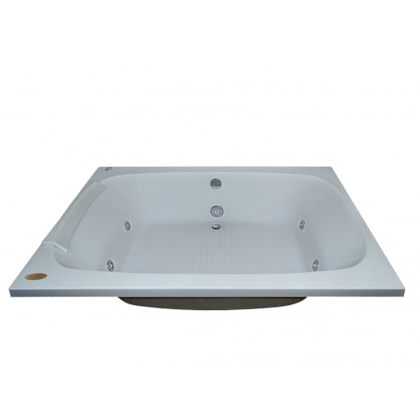 Banheira Acrílica Com Aquecedor Maris dupla Jacuzzi 170x110cm