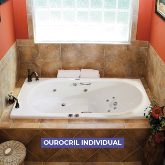 Banheira Acrílica Com Hidromassagem Ourocril Premium Ouro Fino 1,60Mx0,91M 09.0493-P - Imagem principal - 60662632-b25d-42a7-903f-cd7396618e03