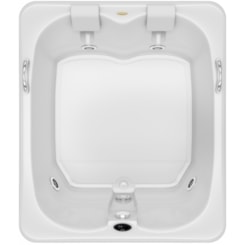 Banheira Acrílica De Hidromassagem Cetra Jacuzzi 140x120cm