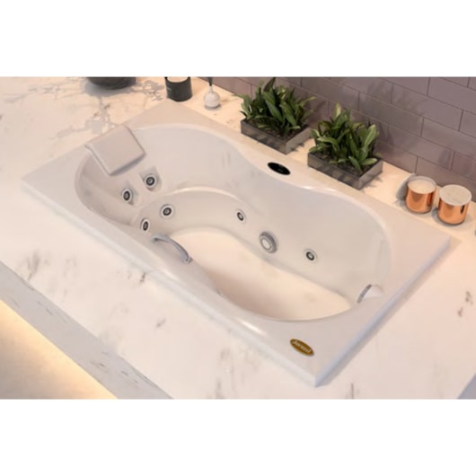 Banheira Acrílica de Hidromassagem Com Aquecedor Espree P2 Jacuzzi 183x91x53cm - Imagem principal - 857e9a64-91cf-4364-b772-77af20cfd941