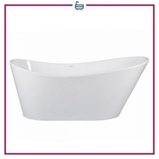 Banheira Acrílica De Imersão Individual Moderna Atlantida Glossy White 170x80cm Immersi - Imagem principal - f2564ebe-fd98-4f14-a9c5-31ffe8a75ba8