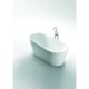 Banheira Acrílica De Imersão Moderna Gamboa 2 Glossy White Immersi 159,5x75x59cm  - b31fb793-5986-4977-a587-10e7a828d42f