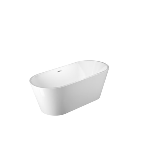 Banheira Acrílica De Imersão Moderna Gamboa 2 Glossy White Immersi 159,5x75x59cm  - Imagem principal - 1b90a473-bc97-4a99-b626-d2f22a092079