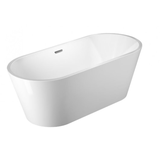 Banheira Acrílica De Imersão Moderna Gamboa 3 Glossy White Immersi 169,5x75x59cm - Imagem principal - 31be7e84-c75d-4b48-ac70-303be1403efb