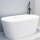 Banheira Acrílica De Imersão Moderna Gamboa Glossy White Immersi 150x80cm - f1129ce8-444d-4664-afb5-a34a68088aa1