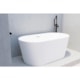 Banheira Acrílica de Imersão Moderna Gamboa Matt White Immersi 150x80x60cm - 3e651780-7e36-450c-b5e0-d7a7fe8936b4