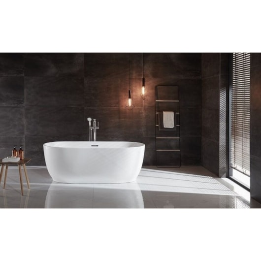 Banheira Acrílica De Imersão Moderna Garopaba Dupla Glossy White 170x80cm Immersi - Imagem principal - 405ec909-d23d-44fa-9443-21840dc9cd56