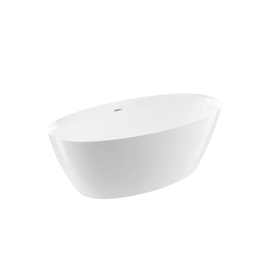 Banheira Acrílica De Imersão Moderna Itajai 2 Glossy White 170x82x60cm Immersi - Imagem principal - d2b7fabe-3662-49ff-86cb-4165d27b5760