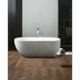 Banheira Acrílica De Imersão Moderna Maragogi Glossy White 129x80x60cm Immersi - 83eb4489-48fe-458a-8a4d-42e22c62dab7