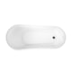 Banheira Acrílica De Imersão Moderna Marau Glossy White 152x72x73cm Immersi - eb908df0-f042-4133-b8ab-6229abb6bc9f