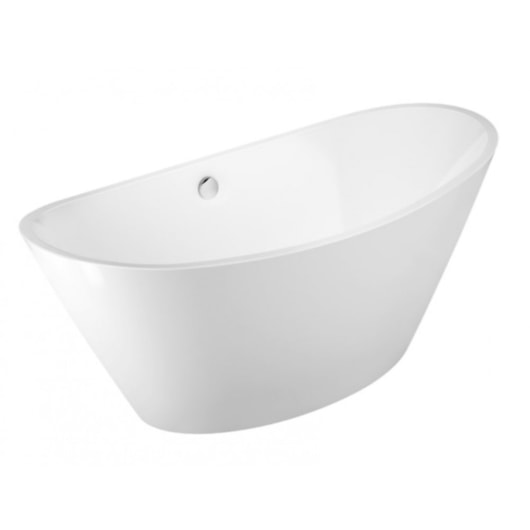 Banheira Acrílica De Imersão Moderna Navegantes Glossy White 157x78,5x67cm Immersi - Imagem principal - d6cd5add-3b69-4e6a-8ecb-0932bbe5b089