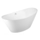 Banheira Acrílica De Imersão Moderna Navegantes Glossy White 157x78,5x67cm Immersi - cab74205-5e16-4d3e-8110-6f30aef5b839