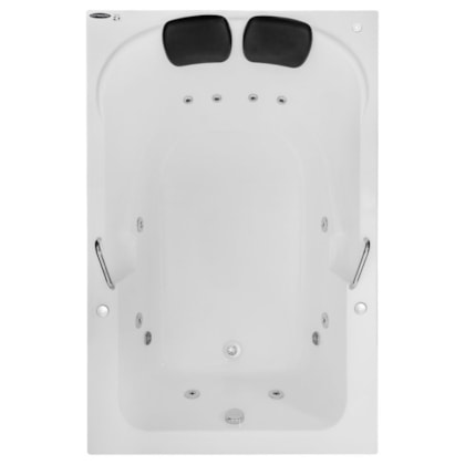 Banheira Acrílica Double Capri Super Luxo Astra 170x110x43cm