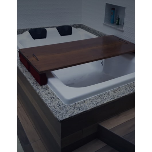 Banheira Acrílica Dupla Acrillic Top Line Ouro Fino 180x120x47cm - Imagem principal - 7e48bdb4-3c3b-4ce1-9eb2-09938fbbcaf9