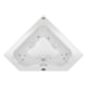Banheira Acrílica Dupla Ápia Jacuzzi 152x152x54cm - 0bdea3f5-2c80-4f5d-bbf5-d0a4fc58e673