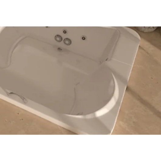 Banheira Acrílica Dupla Aura 182,5x152,5x51cm Jacuzzi - Imagem principal - 054957ac-0d8f-43da-b591-cbc03e8f1e34