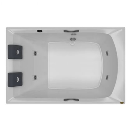 Banheira Acrílica Dupla Carina 170x110cm G2 Jacuzzi