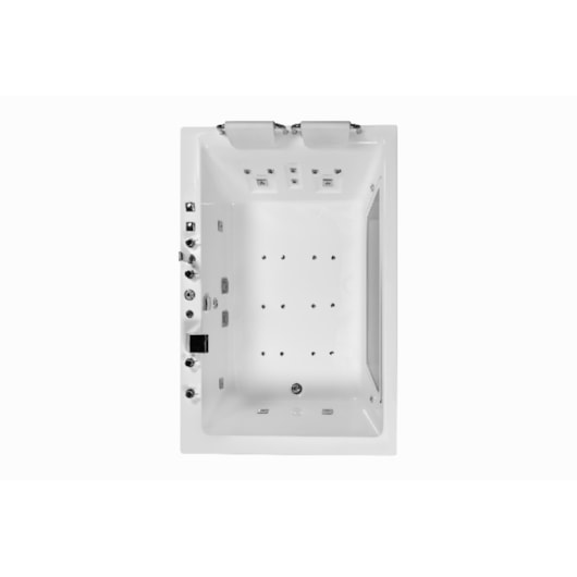 Banheira Acrílica Dupla Cayman Gran Luxo 180x85cm Astra - Imagem principal - 022e410c-7069-49ba-8db3-f5d48ad42107