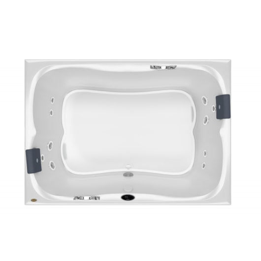 Banheira Acrílica Dupla Espree Box Com Aquecedor Jacuzzi 170x120x53cm - Imagem principal - a07db36c-ebc1-4ad1-8b58-8d5b2340c1a2