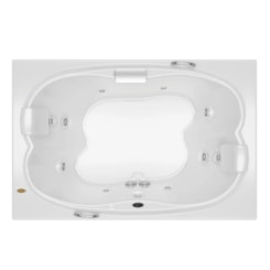 Banheira Acrílica Dupla Eura Com Aquecedor Jacuzzi P1 183x120x49cm