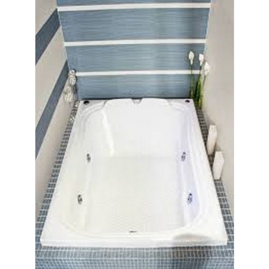 Banheira Acrílica Dupla Gold Line 170x110cm Com Hidromassagem Ouro Fino - Imagem principal - 787d1da5-e5ab-453d-b0d0-a9a3c07c9736