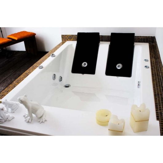 Banheira Acrílica Dupla Petra 190x120cm Ouro Fino - Imagem principal - d3b9e89b-a6c5-4259-b6a0-80631810d8fa