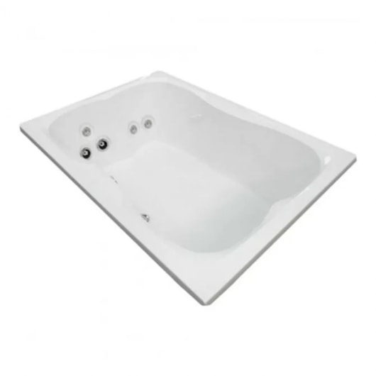 Banheira Acrílica Dupla Spree Box 150x120x53cm Jacuzzi - Imagem principal - eff55457-26bd-4149-b3e3-4bd3a8ffc60f