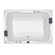 Banheira Acrílica Dupla Spree Box 150x120x53cm Jacuzzi - ce364e74-acac-4219-802c-322ec19dd107