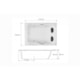 Banheira Acrílica Esparta Gran Luxo Gel Coat Astra 170x120x44x77cm - 62475a32-ba84-4da0-b138-9f2caa81baff