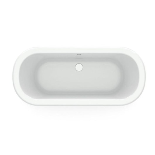 Banheira Acrílica Freestanding Palma Sem Hidromassagem Branca Roca 170x75cm - Imagem principal - 3fb60723-3c3d-4408-b747-d9de01157852