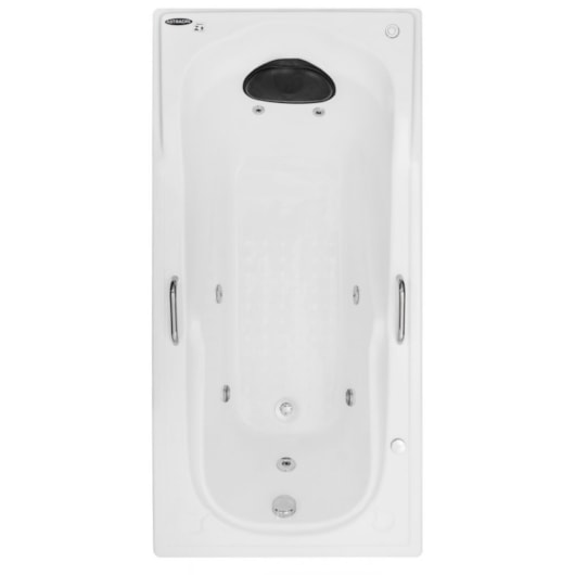 Banheira Acrílica Individual Bali Luxo 220v 165x80cm Com Aquecedor Astra - Imagem principal - 302337a3-f80b-4e34-90d8-b2070c3dfafd