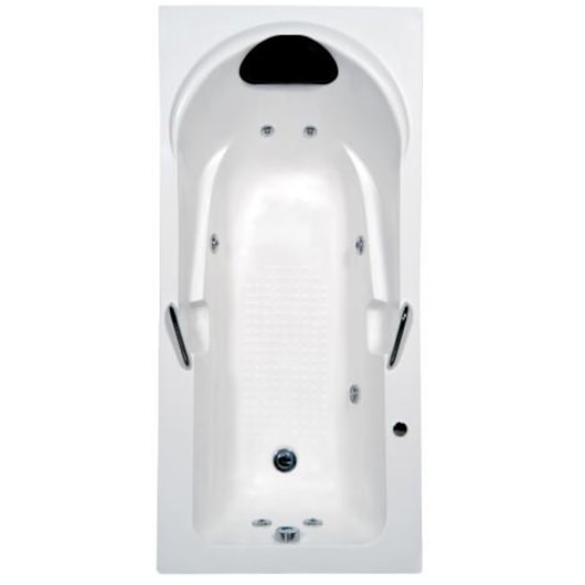 Banheira Acrílica Individual Capri Luxo Astra 150x80cm - Imagem principal - 21f082d9-a04c-46a0-8a57-a12367efcc4b