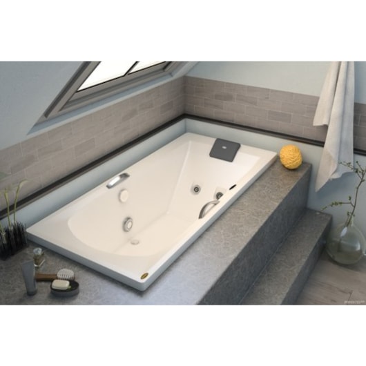 Banheira Acrílica Individual Carina G2 Jacuzzi 150x80cm - Imagem principal - 17f3d45e-c5ea-4eea-8506-3a87beac82eb