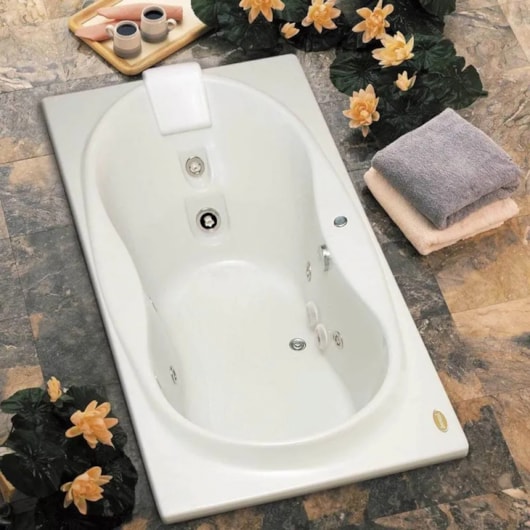 Banheira Acrílica Individual Com Aquecedor Eura Jacuzzi 183X91X49Cm - Imagem principal - 28f6bc60-20bc-468c-a97f-6a2c412fed97