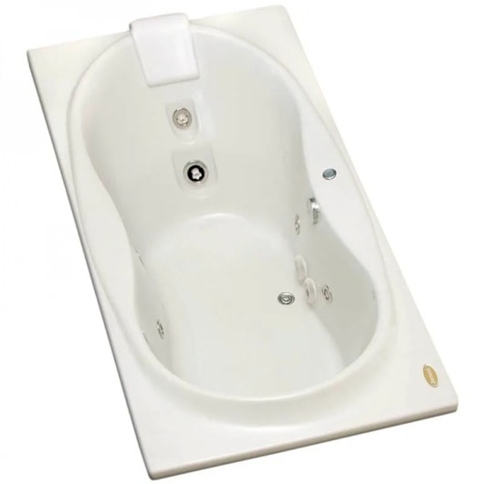 Banheira Acrílica Individual Com Aquecedor Eura Jacuzzi 183X91X49Cm - Imagem principal - 3039fe76-861d-462f-9133-06a4394b8a4c