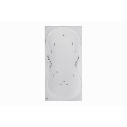 Banheira Acrílica Individual Due Accomodare Gran Luxo 180x90cm Astra - Imagem principal - 96774b47-6d10-4cb7-b20b-c41077677ed4