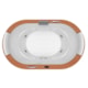 Banheira Acrílica Individual Europe Wood 184x112x56cm Com Aquecedor Jacuzzi - b604baff-f385-4279-b6bf-6ed9d5099dbc