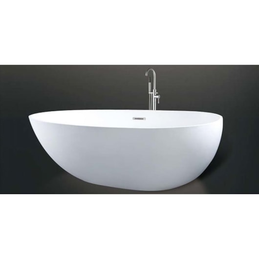 Banheira Acrílica Individual Freenstanding Elipsa Fosco Jacuzzi 172x83x56cm - Imagem principal - 179f974d-0abe-467a-a1de-d9764c72912c
