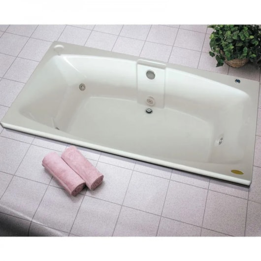 Banheira Acrílica Individual Mysia Com Aquecedor Jacuzzi 150x79x42cm - Imagem principal - b5cafa8e-638e-4381-8b49-eb51643cdb1c