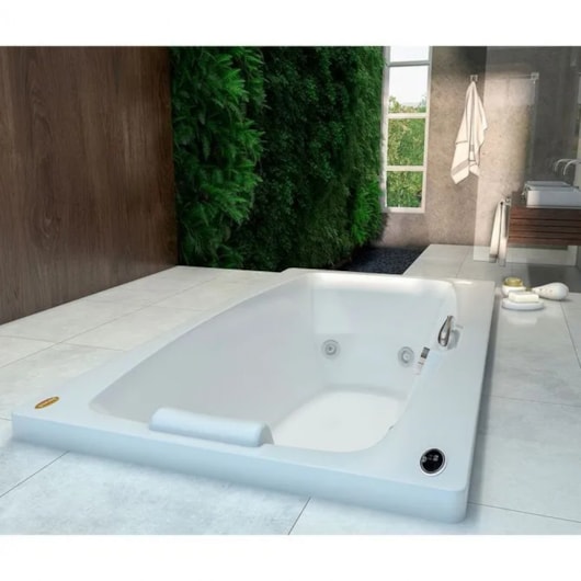 Banheira Acrílica Individual Mysia Jacuzzi 150x79x42cm - Imagem principal - e50730c0-87a0-4b50-a5e3-b215e91b164b